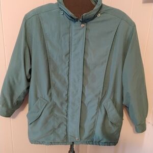 Lightweight Teal Shirt Jacket - Unbranded